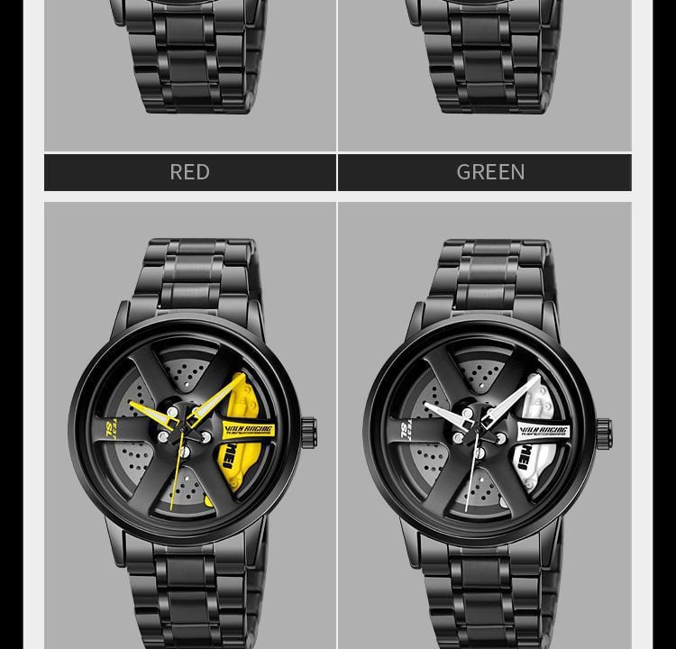 SKMEI 1787 Rotating Wheel Rim Watch