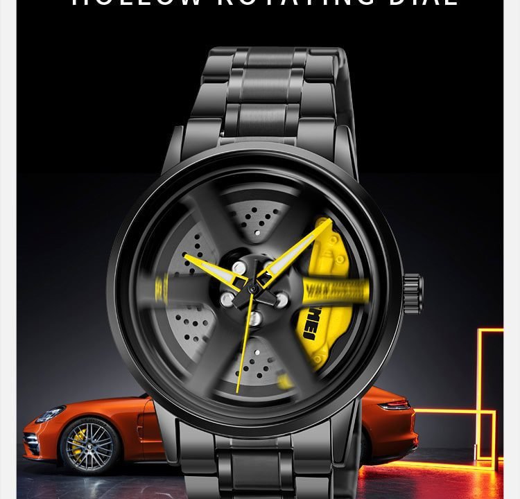 SKMEI 1787 Rotating Wheel Rim Watch