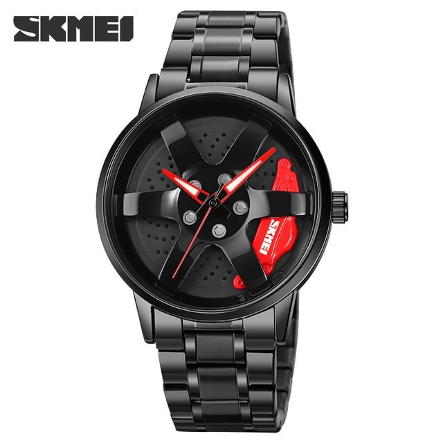 SKMEI 1787 Rotating Wheel Rim Watch