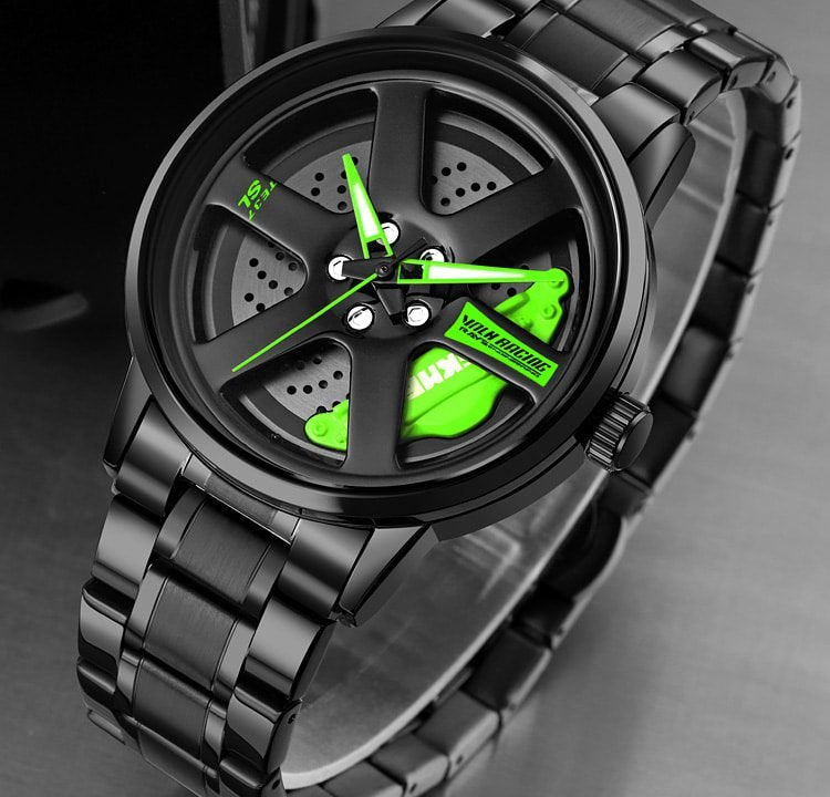 SKMEI 1787 Rotating Wheel Rim Watch