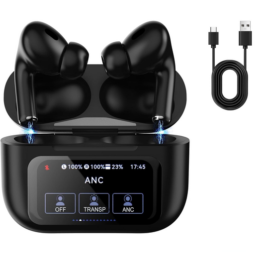 A9 Airpods Pro ANC/ENC Touch Screen Wireless Earbuds