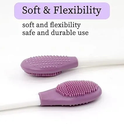 Dual-Sided Silicone Face Mask Brush Facial Cleaning Brush, Premium Soft Facial Masks Other Skin Care Applicator Tool for Cream, Body Lotion,Moisturizer