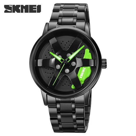 SKMEI 1787 Rotating Wheel Rim Watch